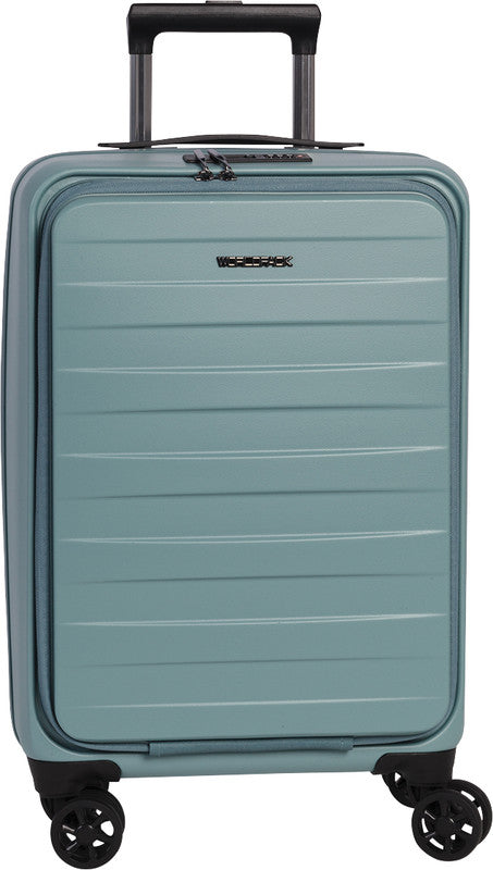 Worldpack Kofferset Seattle 3-teilig – Hartschale, 4 Doppelrollen, Graublau