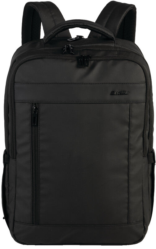 Bestway Business Pro Notebook-Rucksack – 23 l, wasserabweisend, Aufsteckfunktion, Kunststoff, schwarz