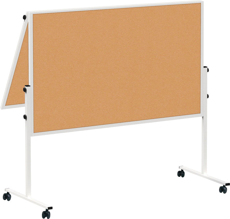 MAUL Pinnwand – Kork, Alurahmen – 120 × 150 cm