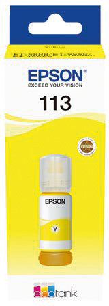 Epson Tintenpatrone 113, Gelb – für Inkjetdrucker/Multifunktionsgeräte