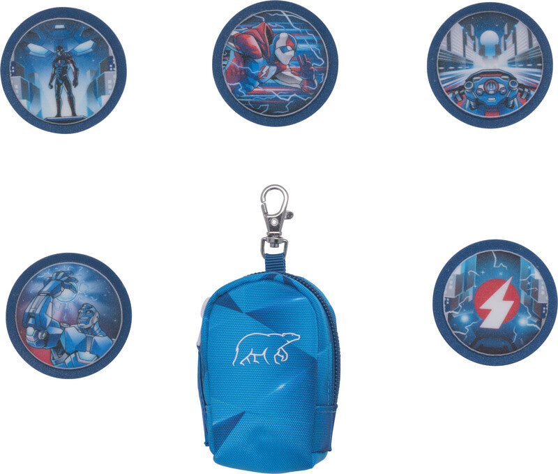 Beckmann Magic Mags Zubehörset – 5-teilig – Blue Lightning – für Classic, Active Air FLX, Plus Air