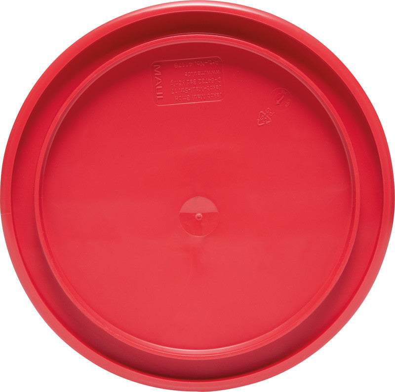 MAUL Schreibgeräteköcher – Kunststoff, rot, 140 × 125 mm
