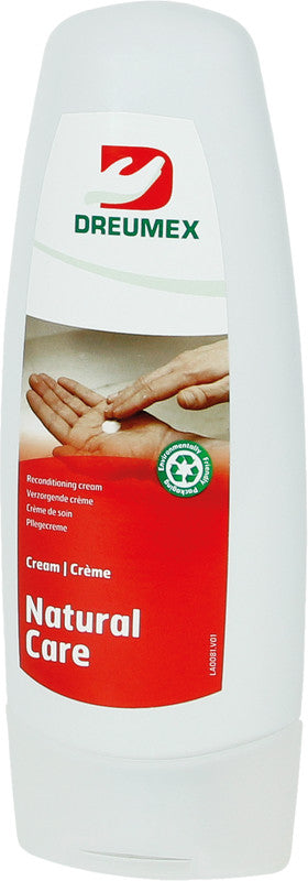 Dreumex Handschutzcreme – Kunststoff, weiss, 250 ml, silikonfrei, parfümfrei, farbstofffrei, streifenfrei