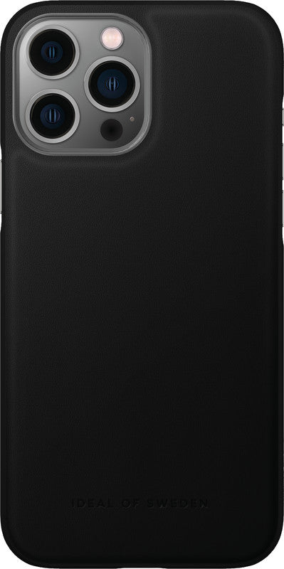 Ideal of Sweden – Backcover – für Apple iPhone 13 Pro Max – Intensives Schwarz – Kunstleder