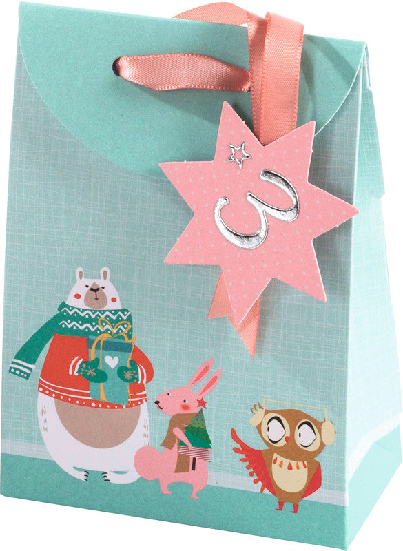 Folia Adventskalender-Set Pastell – 26-teilig – 250 × 330 mm