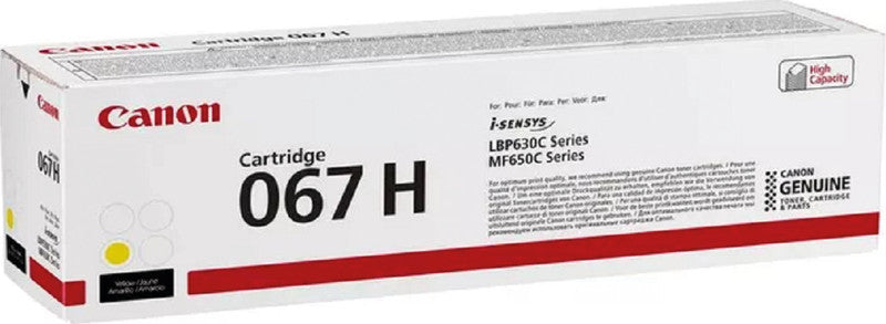 Canon Toner 067H – Gelb, 2350 Seiten