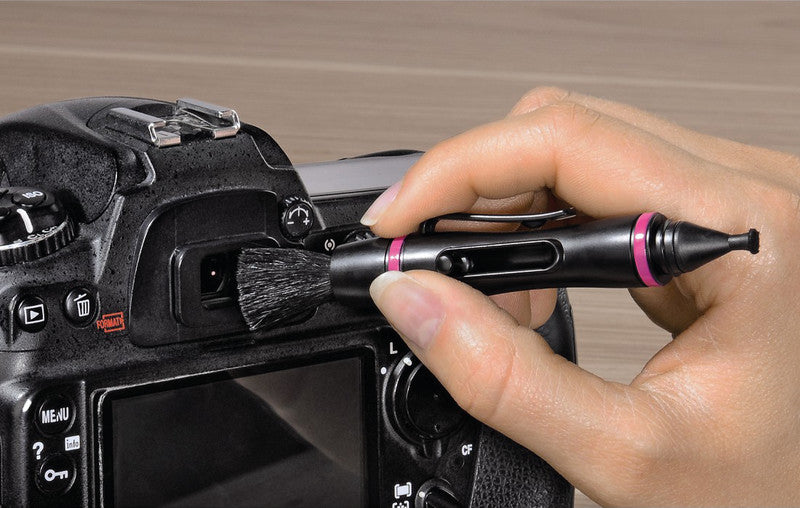 Hama LensPen Reinigungsstift MicroPro II – Objektivpinsel, Ø 5 mm – für Okulare, Smartphone-Kameras