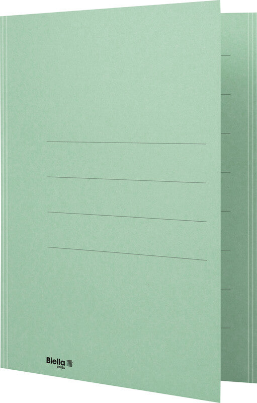Biella Sammelmappe, für A4, Karton, grün