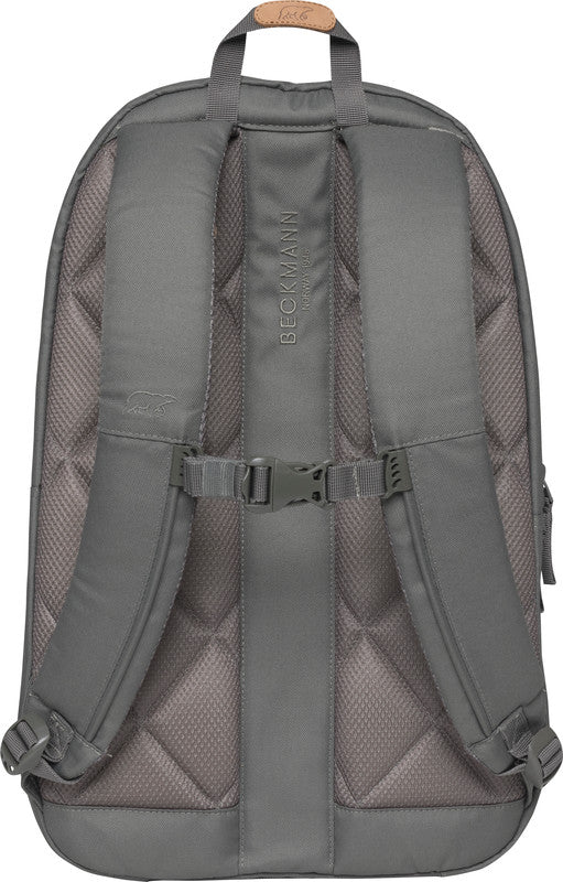 Beckmann Schulrucksack – Urban – Foggy Green – Blau – 30,0×48,0×22,0 cm – Recycelte Materialien