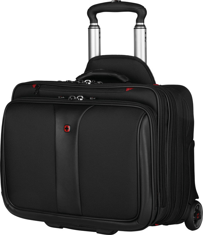 Wenger/SwissGear Wenger Notebook-Trolley Patriot – 25 l, für Notebooks bis 17", Weichschale, schwarz, 43 × 41 × 31 cm