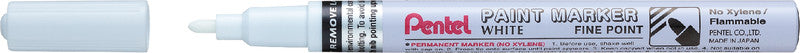 Pentel MSP10 Paint Marker – Rundspitze 1,0 mm – Weiss
