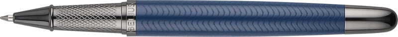 Belius Kugelschreiber – Blau, Aluminium