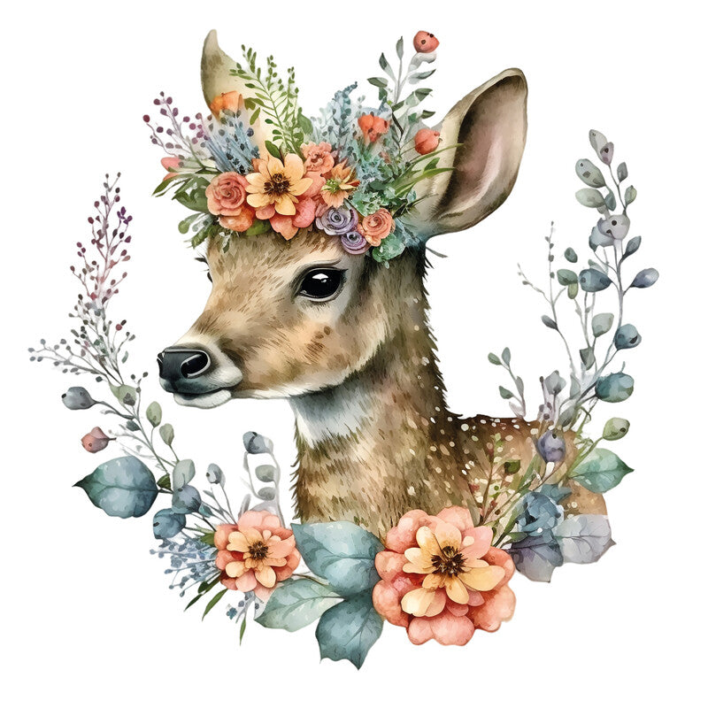 Fasana Servietten Mrs Deer – 33 × 33 cm – 3-lagig, Tissue – 20 Stk., FSC