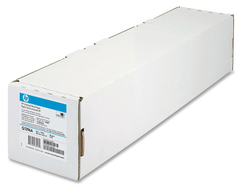 HP Mattes Plotterpapier – 24" × 45,7 m, 80 g/m², weiss – für HP DesignJet 111 Serie, T7100, Z3100 Photo und andere