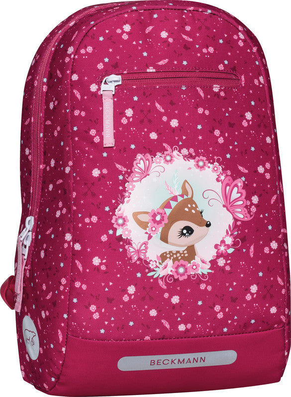Beckmann Schulrucksack Classic 1st – 6-teilig – Forest Deer – mit Leuchteffekt