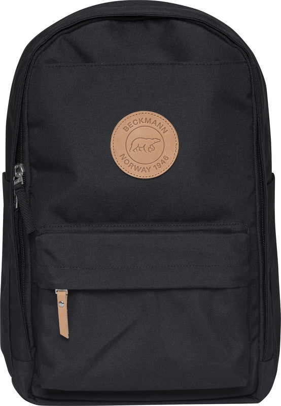 Beckmann City Light – Notebook-Rucksack – für 13"-Notebook, 20 l, rPET, schwarz
