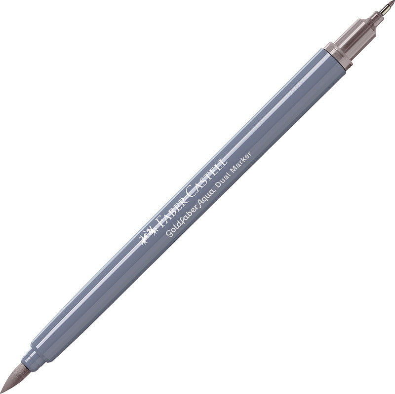 Faber-Castell Pinselstift Goldfaber Aqua – warmes Grau III – wasservermalbar