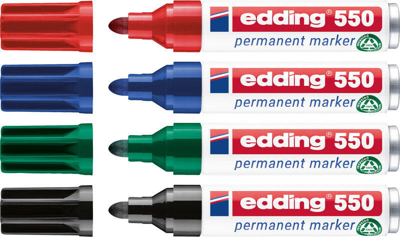 Edding Permanent Marker – rot