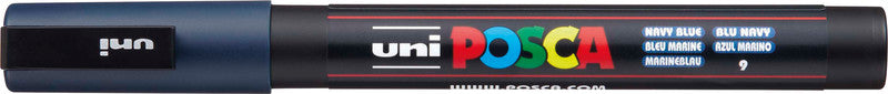 Uni-Ball Non-Permanent-Marker – Rundspitze 0,9-1,3 mm – Marineblau