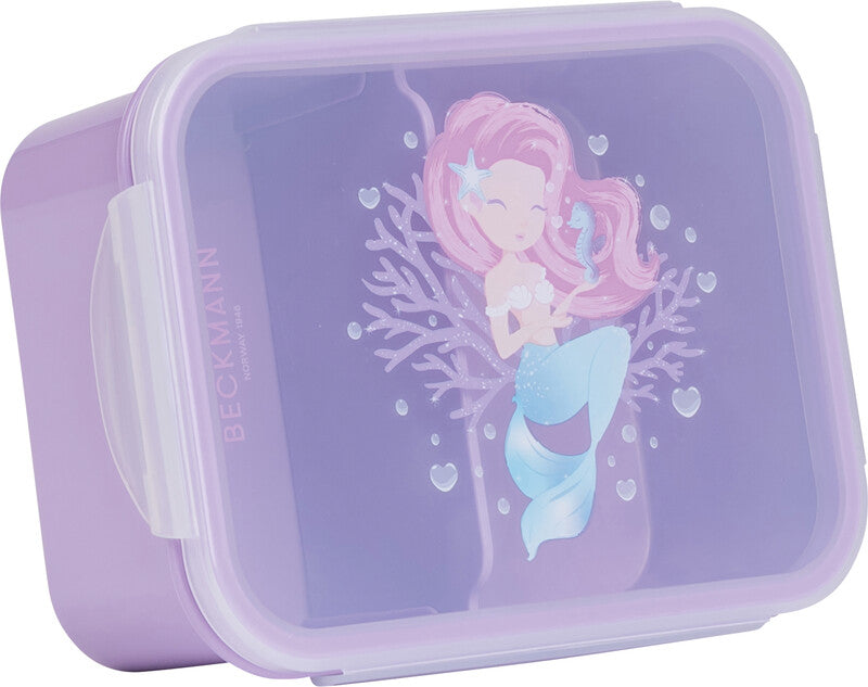 Beckmann Lunchbox Classic – 1,7 l – auslaufsicher, mit Innenteiler – PP – mehrfarbig – 18,7 × 14 × 7 cm