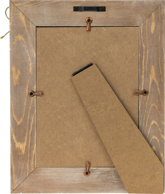 ZEP Bilderrahmen Lille, Holz, Weiss, 23 × 28 cm, für 15 × 20 cm, mit Aufsteller und Aufhänger