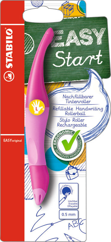 STABILO EASYoriginal Start – Tintenroller, mit Kappe, 0,5 mm, blau
