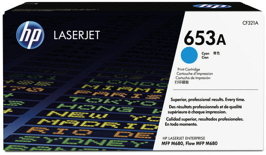 HP Toner 653A – cyan, 16500 Seiten