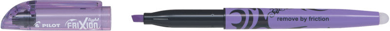 Pilot FriXion Light Textmarker Violett – Keilspitze, 3,3 mm, radierbar