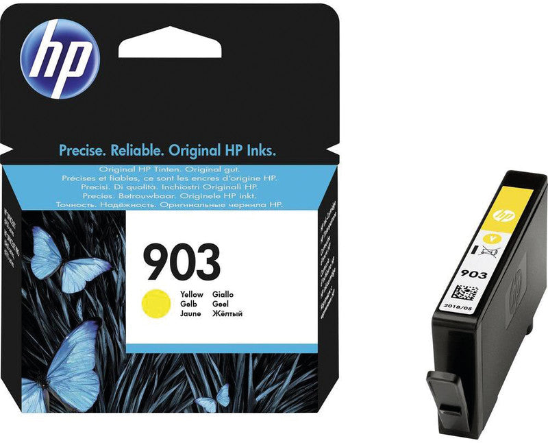 HP Tintenpatrone 903, Gelb, 315 Seiten – für Tintenstrahldrucker/Multifunktionsgeräte