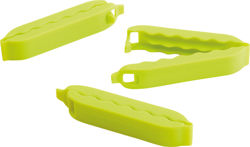 Rotho Verschlussclips-Set Onda – Grösse S 7 cm, limonengrün – 10 Stück – Kunststoff