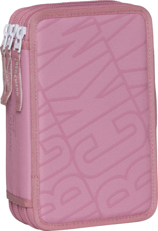 Beckmann Sport Jr. – Schüleretui, 3 Klappen, gefüllt (28-teilig), mehrfarbig, 12 × 20,5 × 7 cm