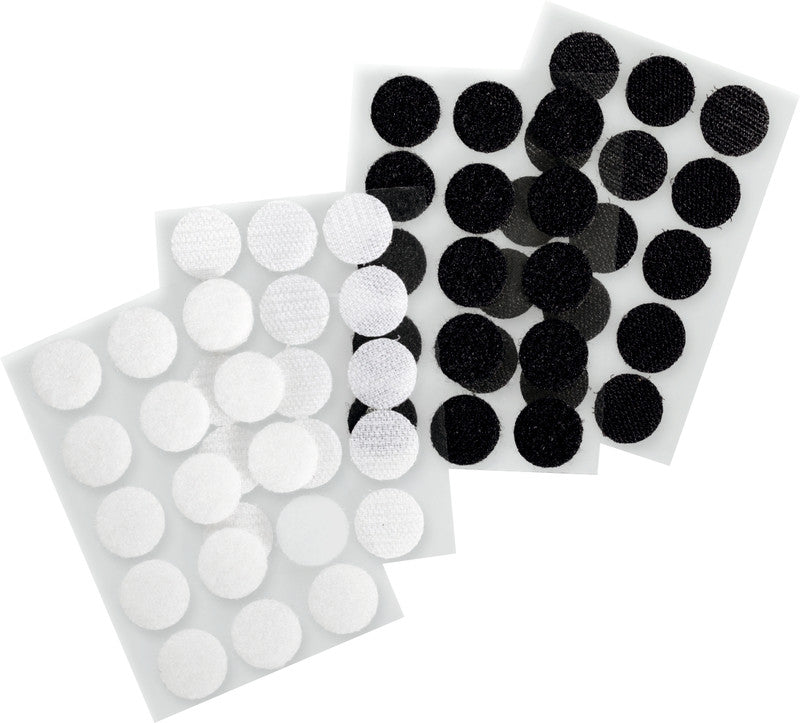 Folia Klettpunkte – Ø 20 mm, farbig sortiert, 30 Stück