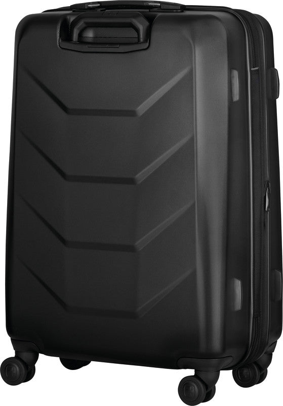 Wenger/SwissGear Wenger Handgepäck-Trolley Prymo – 59 l, Hartschale PC/ABS, 4 Doppelrollen, mit TSA, Schwarz, 45 × 65 × 26 cm