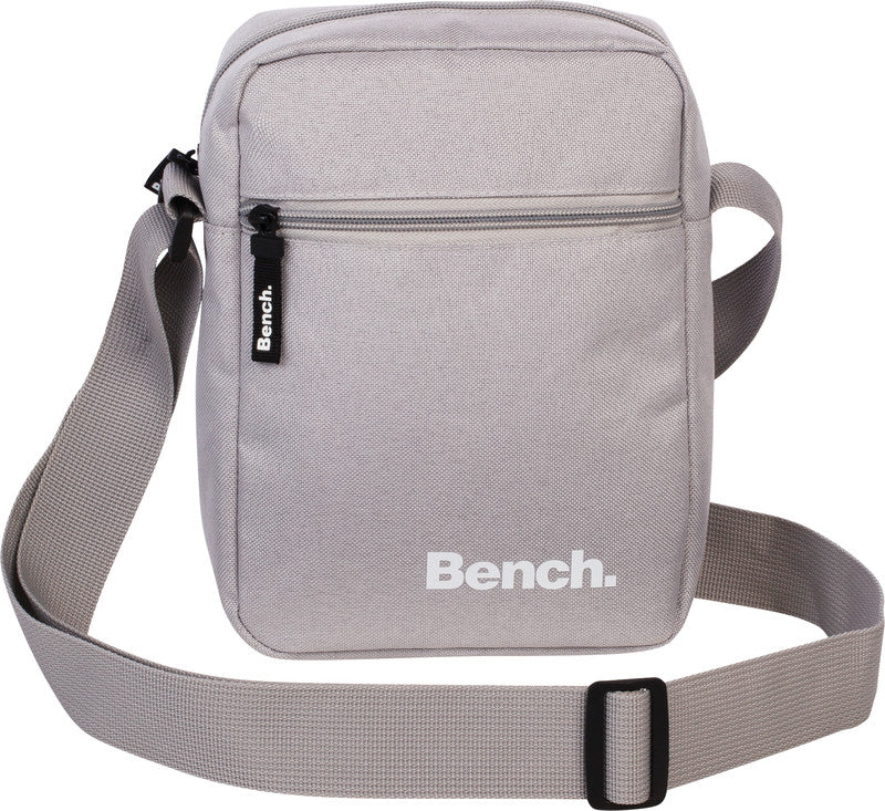 Bench Umhängetasche – 3 l, Polyester, Steingrau, 17 × 23 × 8 cm
