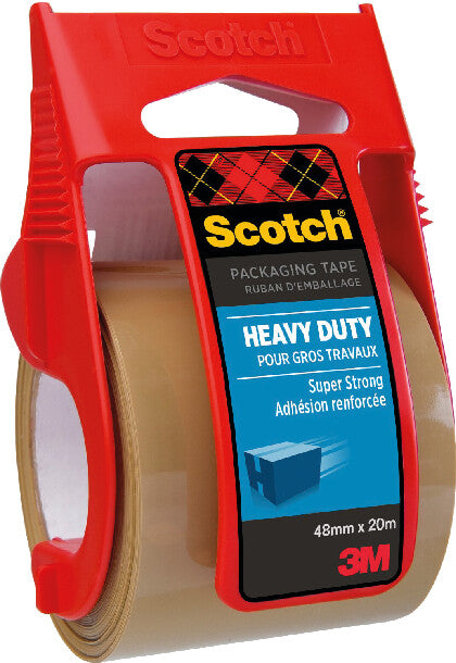 Scotch Verpackungsband Pack Classic – permanent, glatt, PP, 48 mm × 20 m, braun, Kern Ø 40 mm, Nachfüllrolle