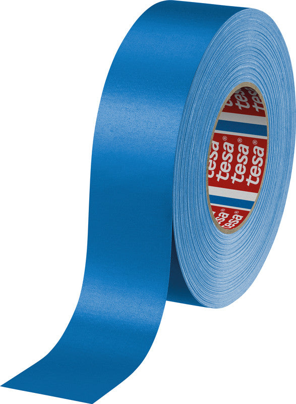 tesa Gewebeband 4651 Premium – 50 mm × 50 m, blau, stark