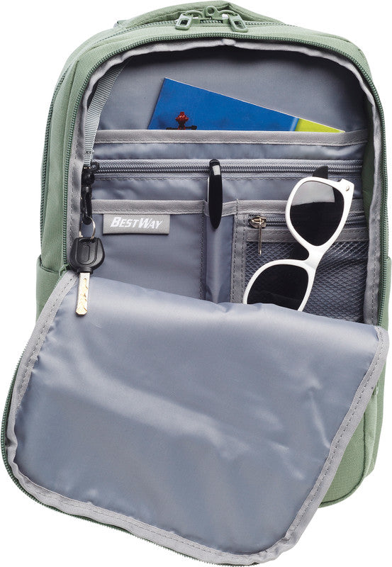 Bestway Cabin Pro Ultimate Small – Notebook-Rucksack – 20 l, Kunststoff, Khaki