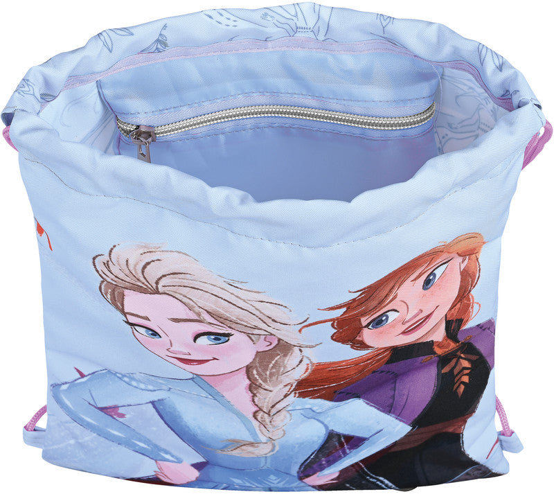 Safta Sportbeutel – 3 l, Frozen Believe Motiv, wasserabweisend, 26 × 34 cm