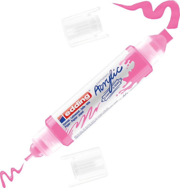 Edding Permanentmarker für dunkles Papier – Neonpink