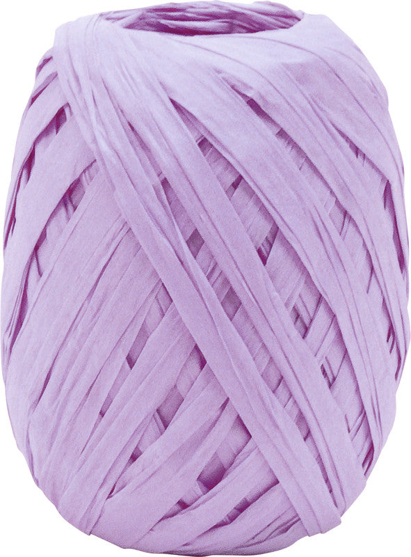Goldina Bastpapier Raffia – Flieder – 7 mm × 30 m