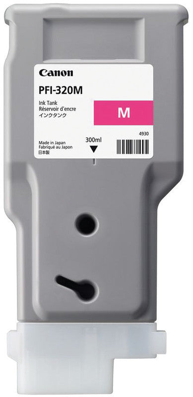 Canon Tintenpatrone PFI-320M, Magenta, 300 ml – für Inkjetdrucker/Multifunktionsgeräte