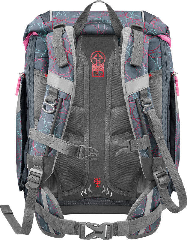 Step by Step Schulrucksack-Set 2in1 Plus – 6-teilig – Glitter Heart Hazle
