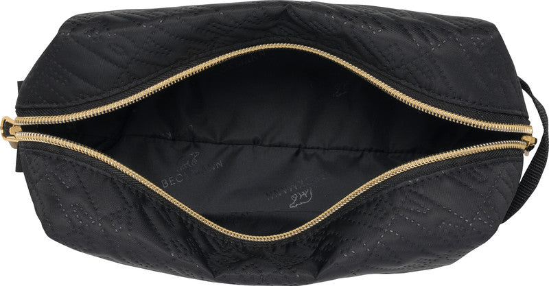 Beckmann Necessaire – wasserabweisend, mit Reissverschluss – 240×120×110 mm – schwarz