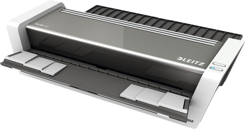 Leitz iLAM Touch 2 Turbo Laminiergerät A3 – Heisslaminator, bis 250 µm, 6 Rollen, 1'500 mm/min, anthrazit