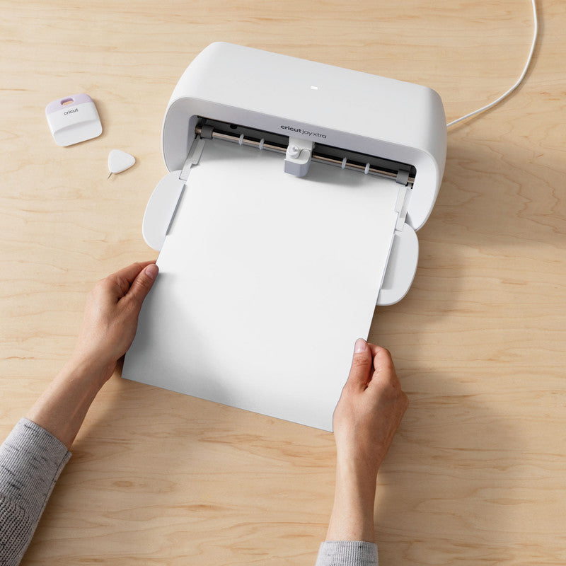 Cricut Vinylfolie matt – weiss – 24,1 × 91 cm – für JOY Xtra Schneideplotter
