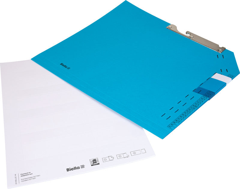 Biella Schuletiketten – 54 × 55 mm, 120 Stk, 10 Bogen, Papier