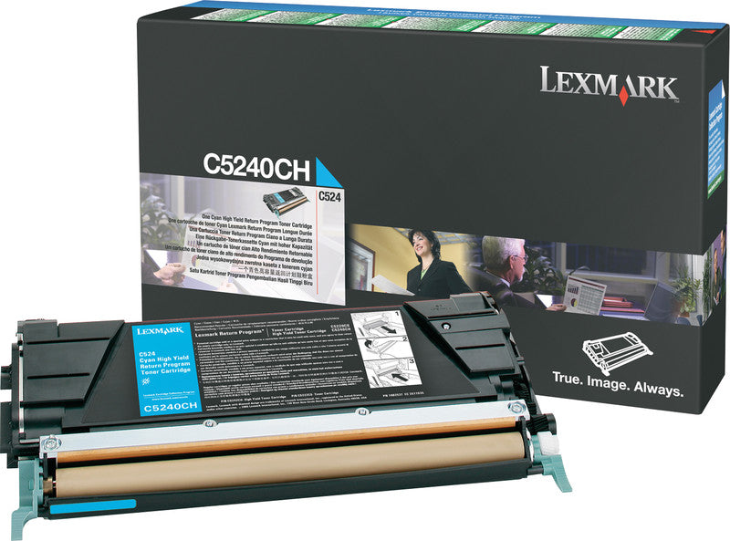 Lexmark Toner – cyan, 5000 Seiten