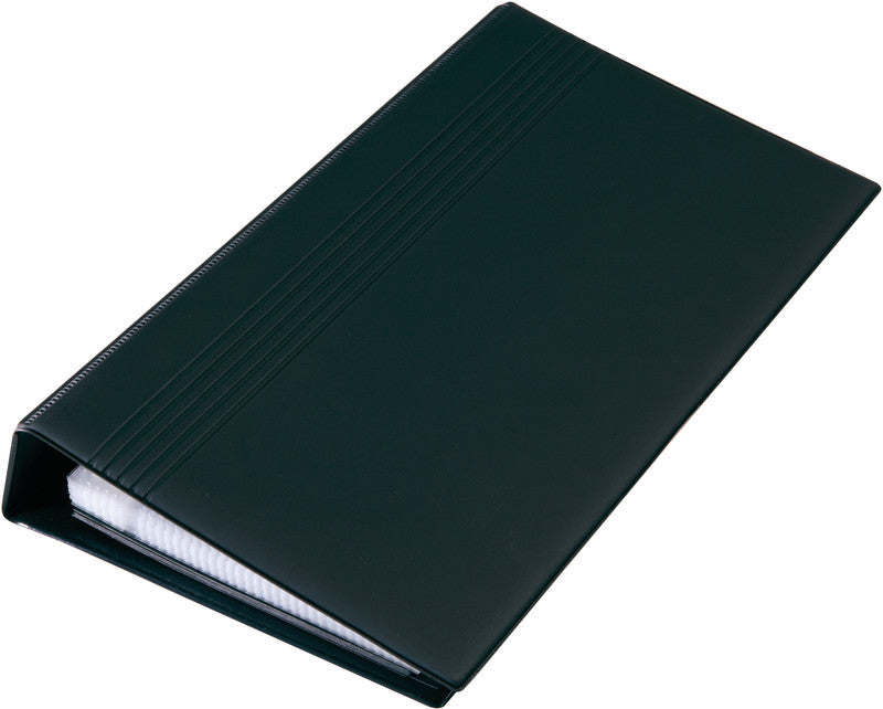 Sigel Visitenkartenalbum – Kunststoff, schwarz, 147×44×265 mm