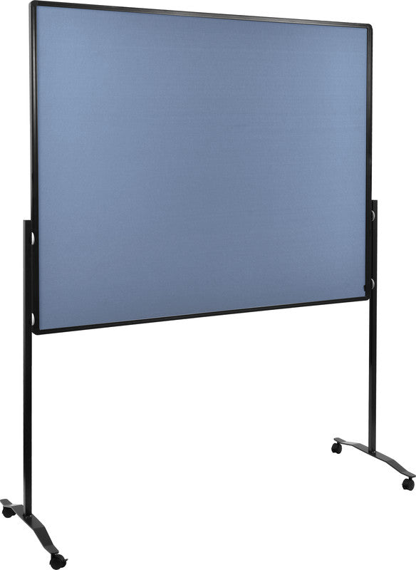 Legamaster Pinnwand – Filz, Alurahmen – 120 × 150 cm, Blaugrau