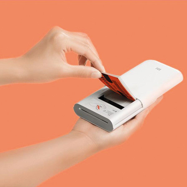 Xiaomi Zero Ink Fotopapier – glänzend, 50 × 76 mm, einseitig – für Xiaomi portablen Fotodrucker